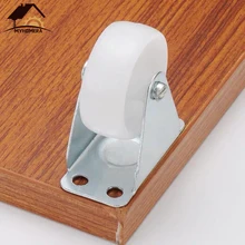 4 шт. Myhomera15KG универсальные поворотные ролики " мебельные колеса ролики PP Нейлоновые роликовые колеса для платформы тележки стул ящик