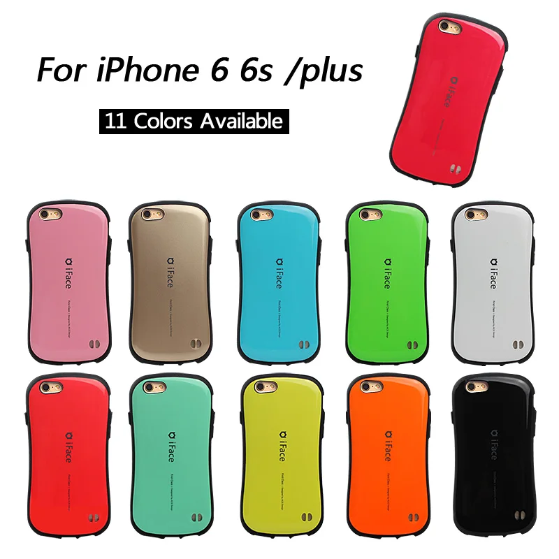 Iface Generation Waistline Shockproof Case For iphone 6 6s Plus 5 5s SE Silicone Protective Anti-knock Shell For iphone 6s Funda