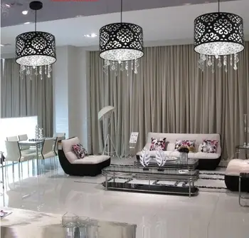 

Pendant Lights Dining Room LED Pendant Light Modern Crystal LED Hanging Lights Bar Living Room Decoration Lighting E27 fixture X