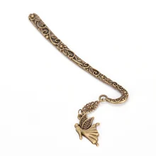 Новая мода ретро сплав закладки Сказочный узор кулон закладки канцелярские аксессуары для книг