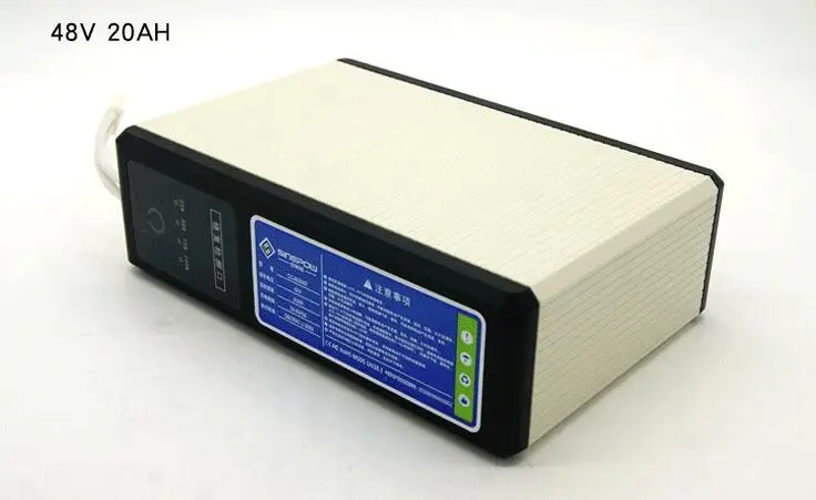 US $285.85 1pcs Facewell lithium battery 48v 20ah 30A high discharge for electric scooter 1000w electric bike battery 48v 20ah Charger