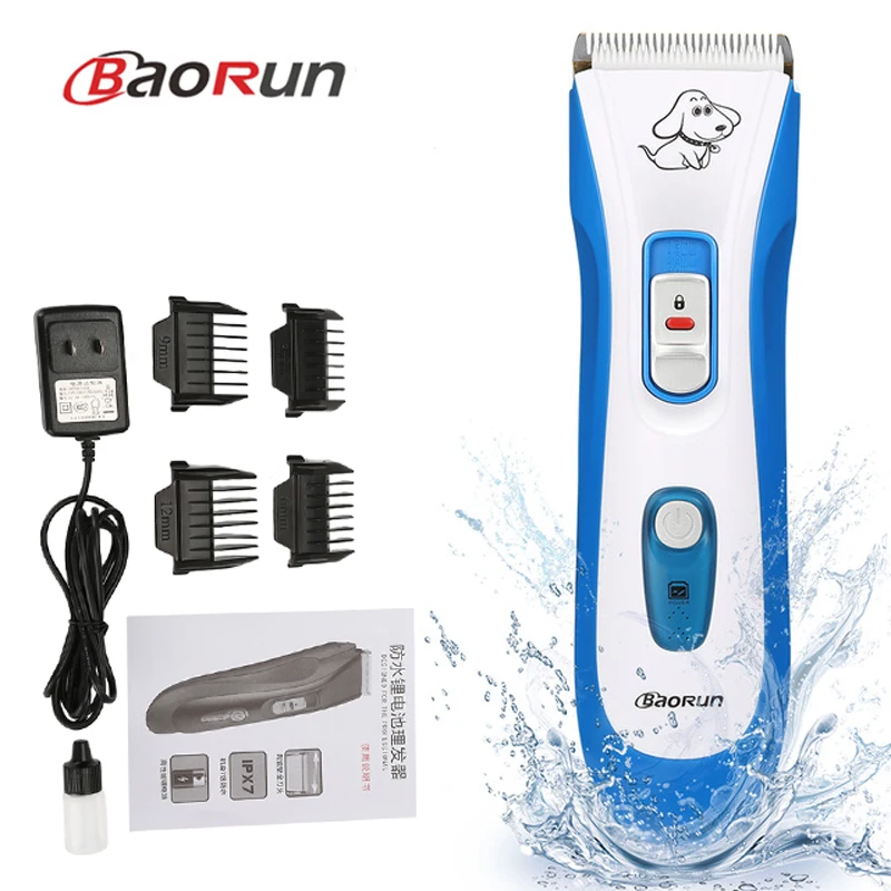 Baorun P5 Electric Pet Gog Hair Trimmers Rechargeable Grooming Clipper