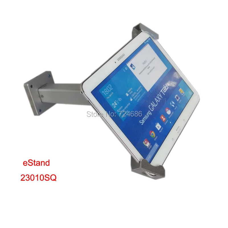 universal 7 10.1 inch tablet wall lock mount bracket display mounting