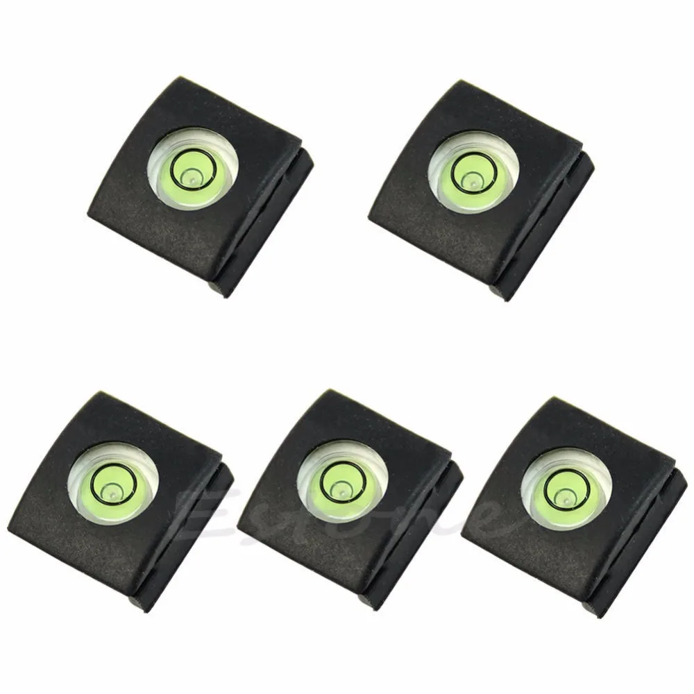 

5Pcs Flash Hot Shoe Cover Cap Bubble Spirit Level For Nikon Canon Olympus Camera