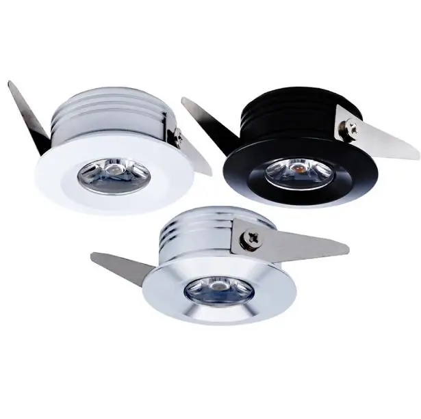 

Indoor outdoor 110V 220V Mini ceiling LED spot light lamp 1W 3W mini LED downlight Free shipping