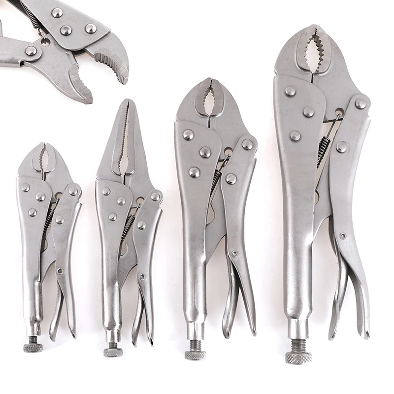 

5/7/9/10Inch Carbon Steel Welding Tool Adjustable Jaw Pliers C Clamp Locking Vice Grips