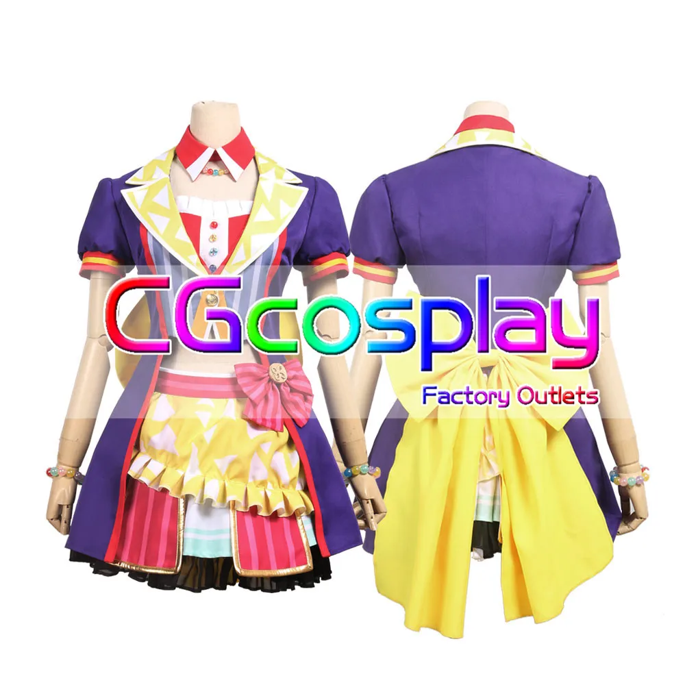 CGCOS Express BanG Dream! Hello HappyWorld 2nd один Matsubara Kanon форма аниме игры Косплэй Хэллоуина| |