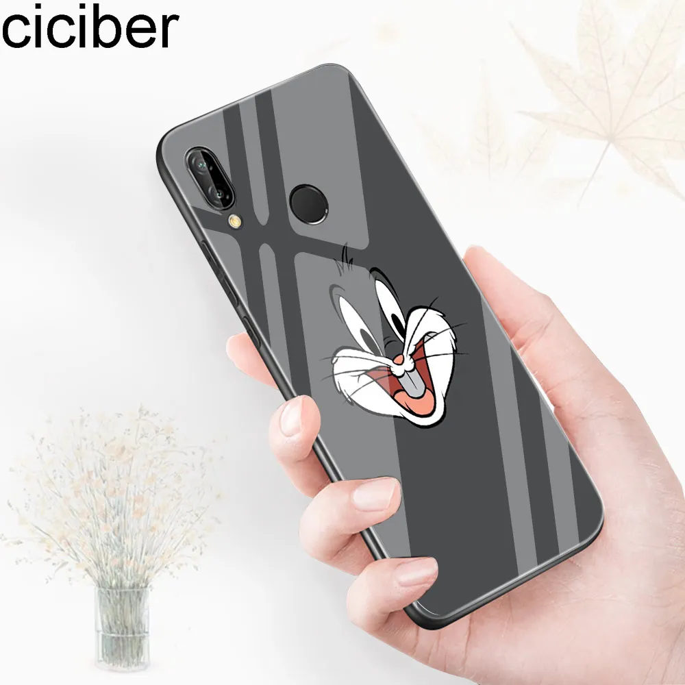 Ciciber чехол для Huawei P30 P20 Mate 20 Pro Lite чехлы телефонов Honor 10 из закаленного стекла Funda Capa
