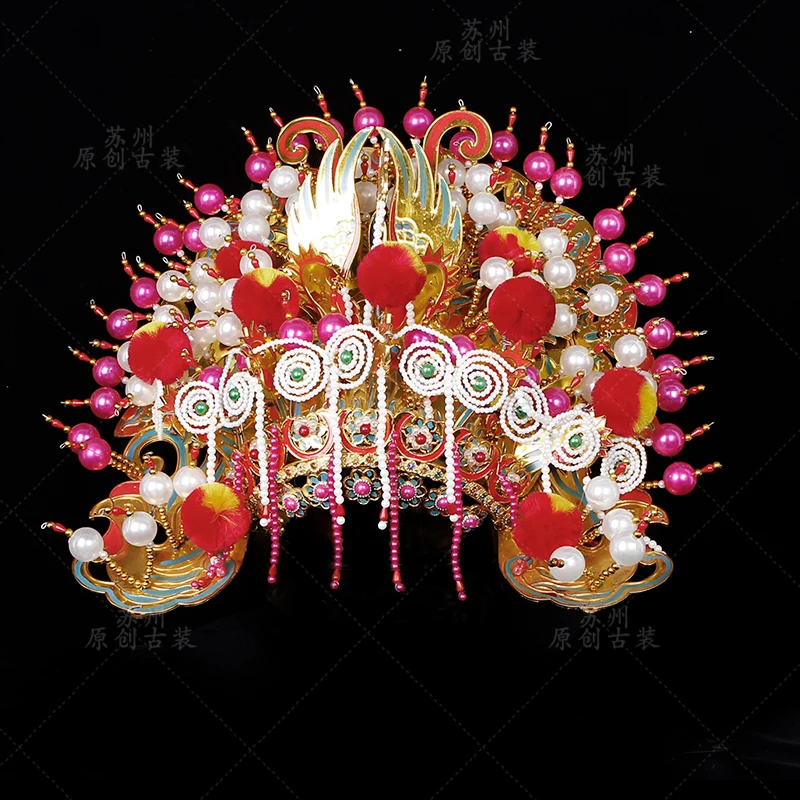 2 Designs Bride Wedding Hair Tiara Ancient Chinese Traditional Yue