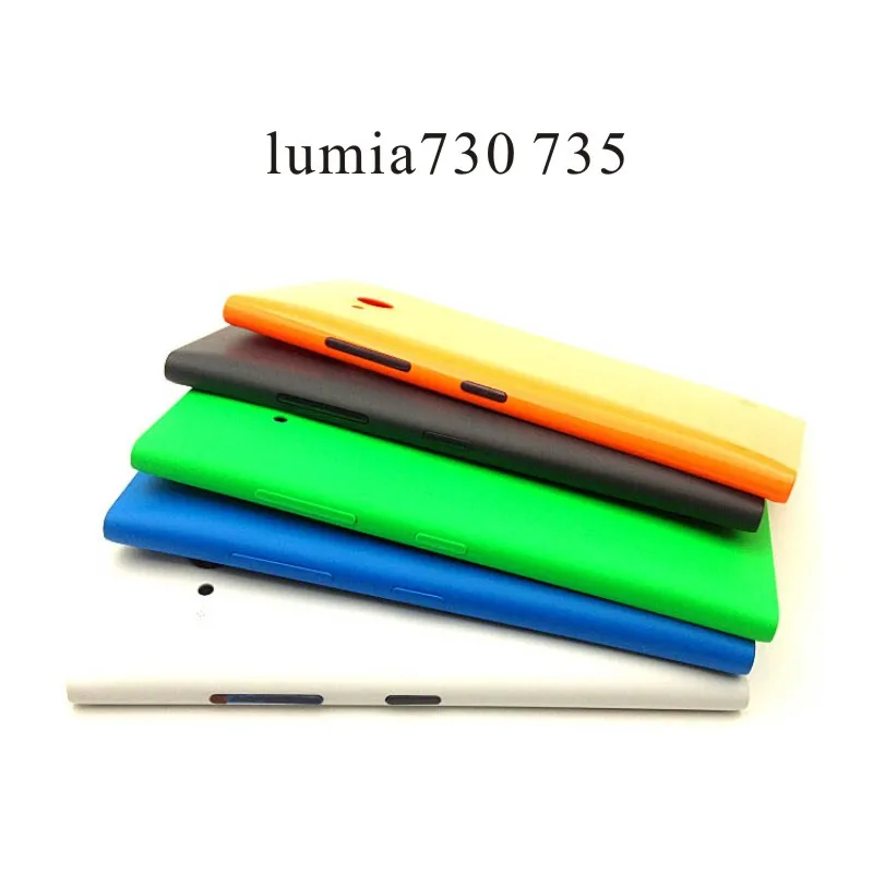 Задняя крышка для Lumia от Nokia 710 720 задняя крышка батарейного отсека для microsoft Lumia 730 925 задняя крышка чехол