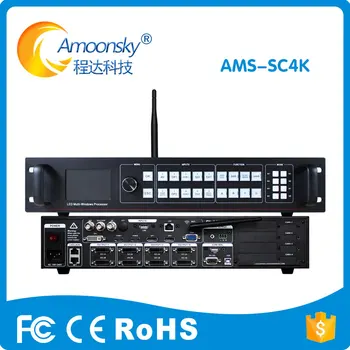شراءمتعددة الوظائف SC4K Led فيديو جهاز الربط مثل Vdwall Lvp609 دعم Linsn Ts802d للعرض في الهواء الطلق أدى الشاشة