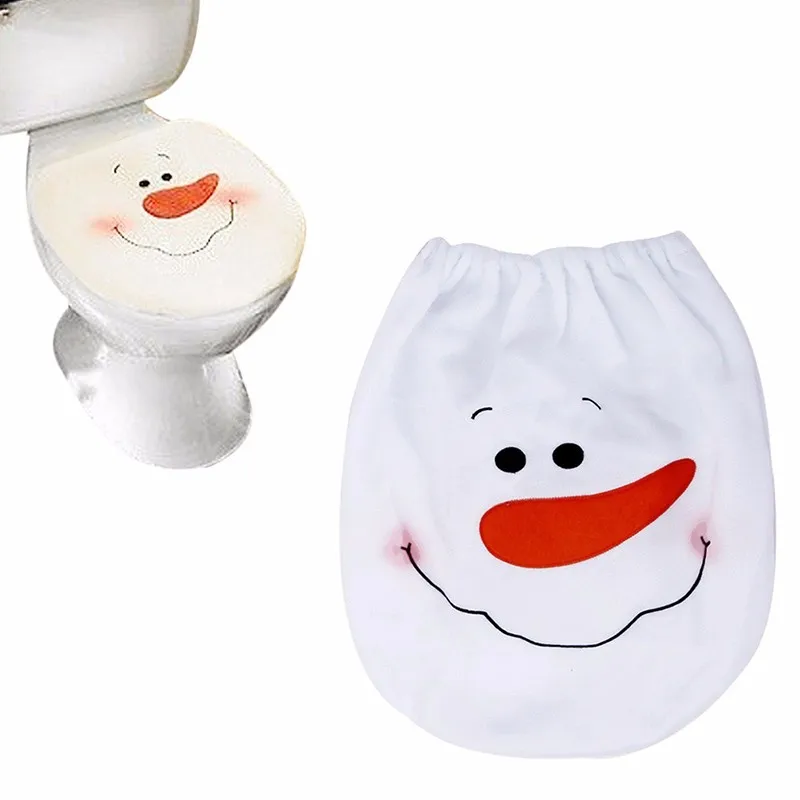 Snowman-Toilet-Seat-Cover-Cute-Rug-Bathroom-Accessories-Christmas-Decorations-For-Home-Ornament-Decor-New-Year-MR0004