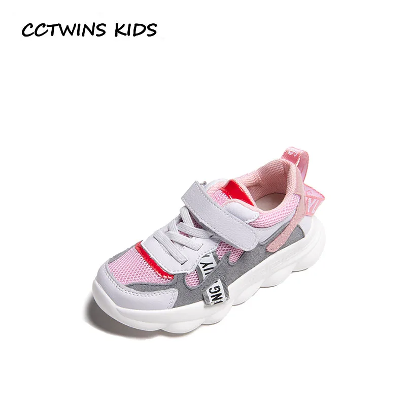 CCTWINS дети 2019 весна мальчик бренд повседневное тапки для маленьких девочек модные сетчатые дышащая обувь детские спортивные кроссовки FS2600