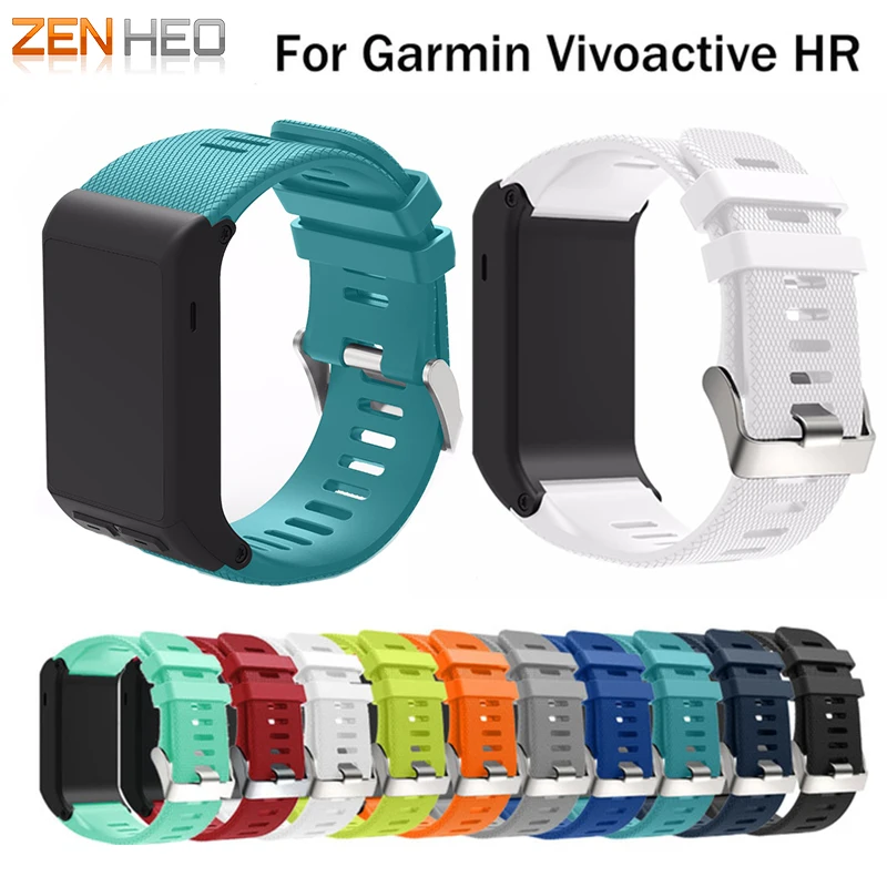 ZENHEO мягкий силиконовый ремешок для часов для Garmin Vivoactive HR сменный ремешок на запястье ремешок для часов Vivoactive HR Band