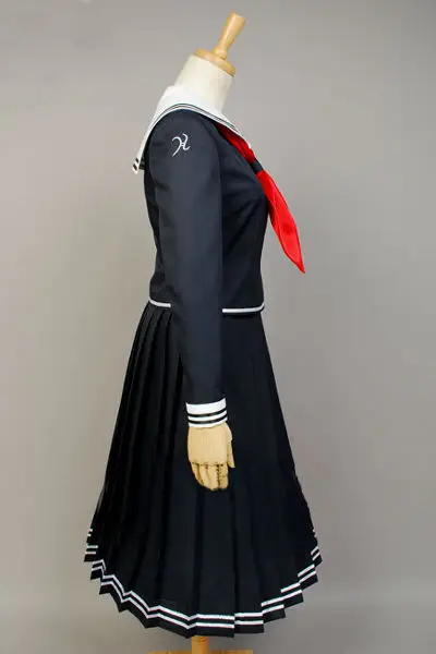 Игра Danganronpa косплей аниме Dangan Ronpa 2 костюм Fukawa Touko JK школьная форма женская одежда косплей костюм