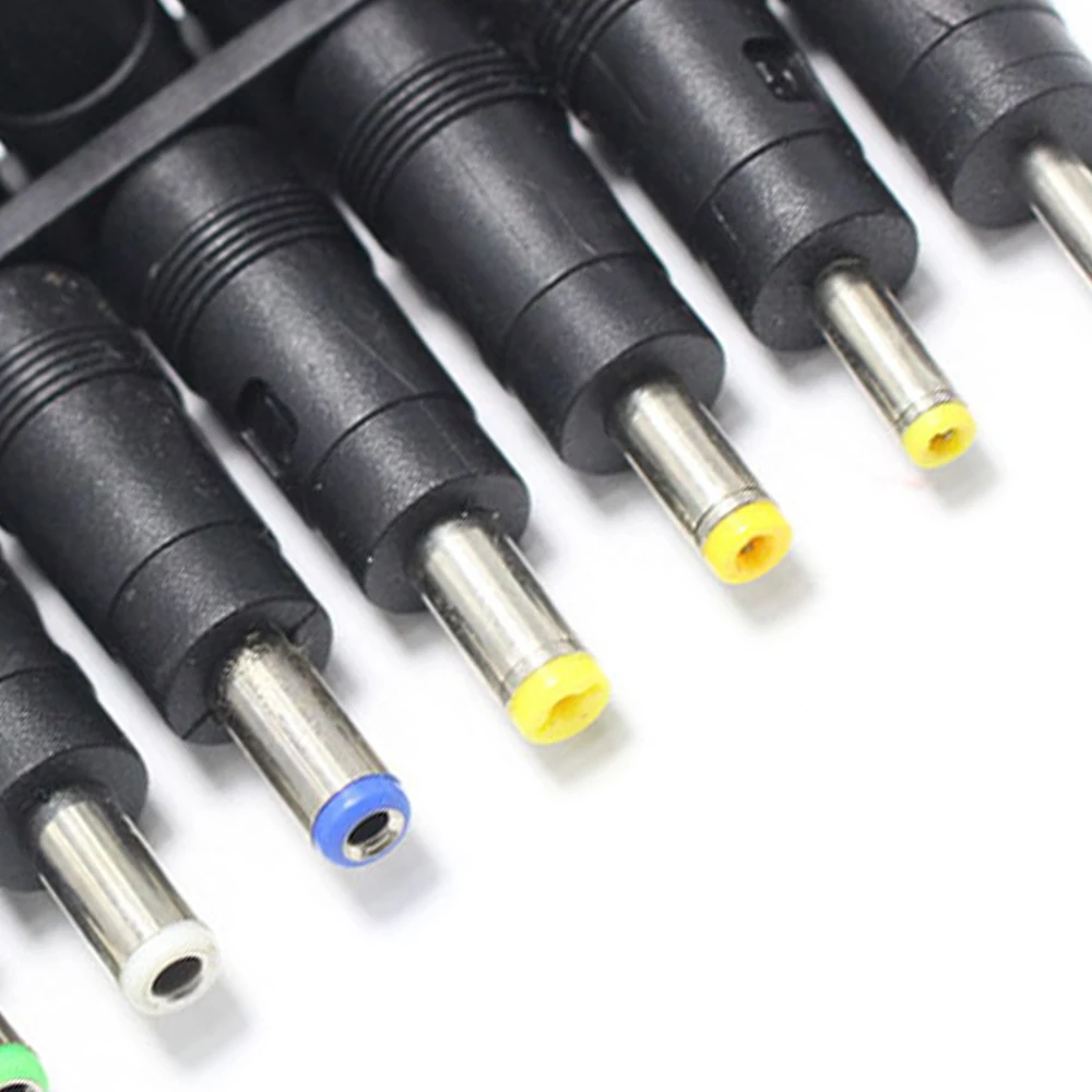 

Charging Adapter Tips Connector For Laptop Notebook 8pcs Universal Adapter Tips AC DC Power Charger Supply