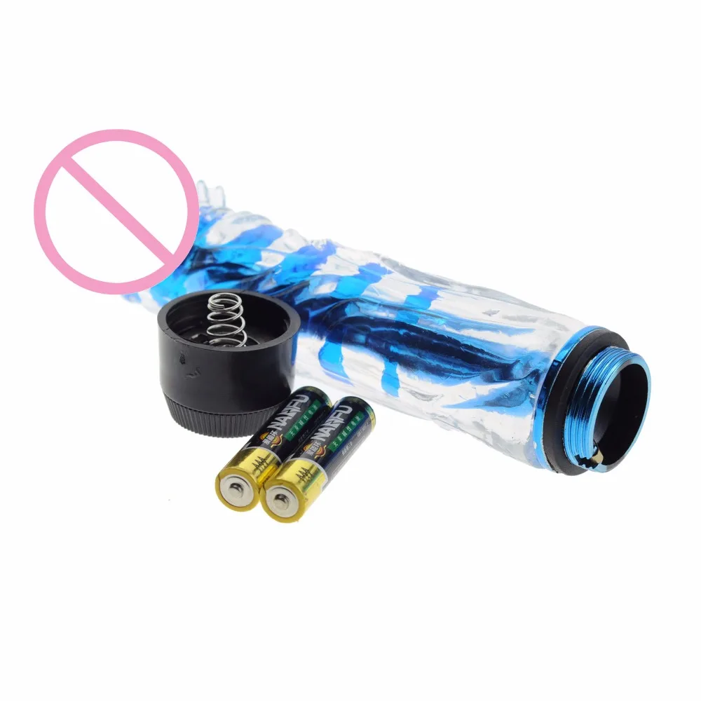 Multispeed Jelly Vibrating Dildo, 100% Waterproof Realistic Shape Clear Fake Penis, G Spot Sex Toys For Women Masturbation