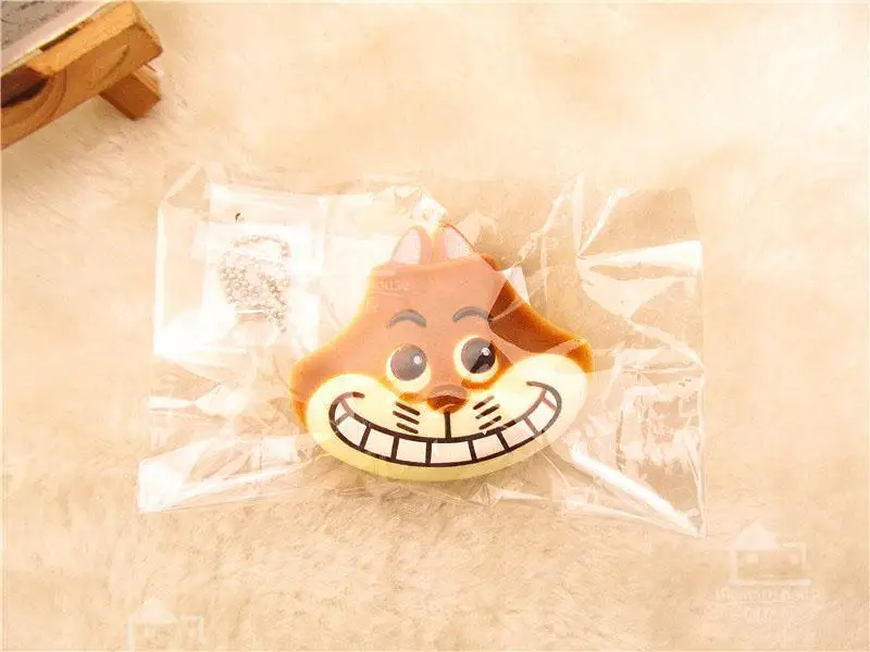 6 см kawaii мягкий Микки Бун сжимаемые игрушки для сотового телефона ключи сумки ремни сжимаемые хлеб