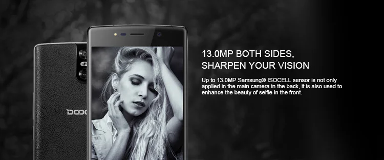 DOOGEE BL7000 7060mAh 4GB RAM 64GB ROM MTK6750T 1.5GHz Octa Core 5.5 Inch 2.5D FHD Screen Dual Camera Android 7.0 4G LTE Smartphone