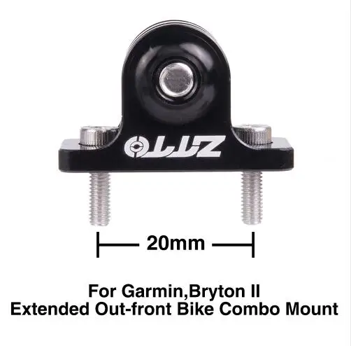 

GoPro Mount For Garmin Original Bryton II 2 igpsport Out-front Bike Computer GPS Combo Holder Handlebar Camera Adapter Go Pro