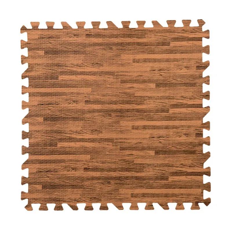 

60*60CM Baby Play Mat Foam Imitation Wood Puzzle Floor Baby Crawling Mat Soft Waterproof Shock Baby Play