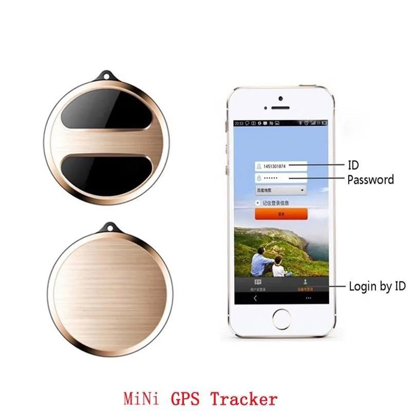 Mini GPS Tracker GPS Locator Child Pet Elderly Luggage Anti Lose Device Two-way Call Micro Tracking Device Google Map Tracking