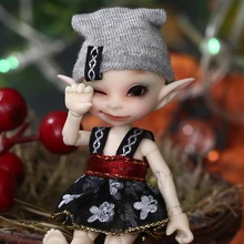 Realpuki Papilio сказочная FL BJD кукла 1/13 розовая улыбка эльфы Игрушки для девочек крошечные полимерные шарнирные куклы