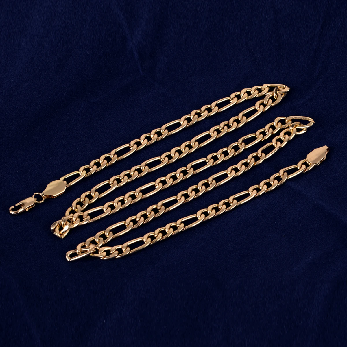 Vintage Men Gold Color Chain Collar Necklace Shellhard Charms DIY Jewelry Hip Hop  Filled Cuban Link Chain Long Necklace
