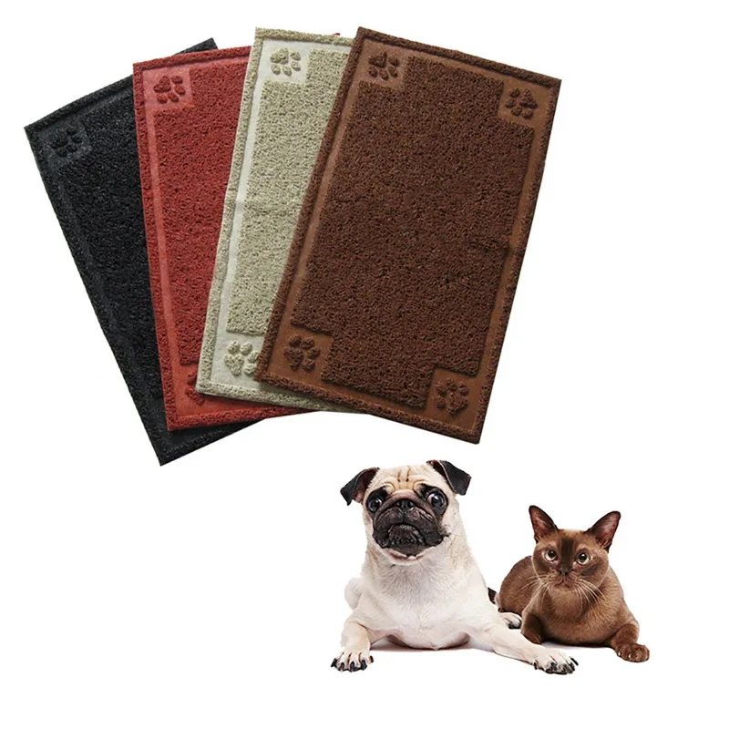 Hoomall 1PC Pet Feeder Bowl Mat For Dog Cat Easy to Clean PVC Feeding Pad Cats Litter Mats Non