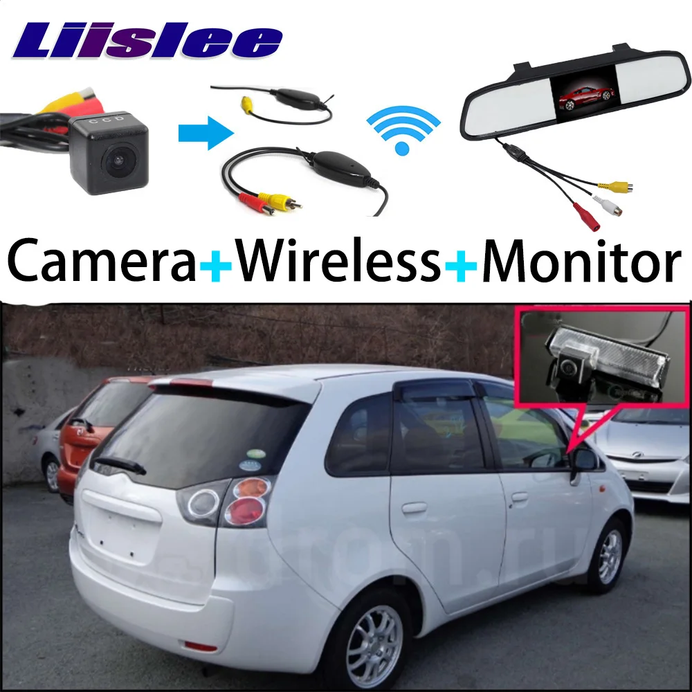 

Mirror Monitor DIY Parking System + 3 in1 Special Camera + Wireless Receiver For Mitsubishi ASX RVR Outlander Sport 2010~2015
