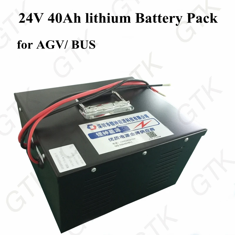 Gtk 24v 40ah Lithium Battery 24v 18650 Li Ion Battery Pack For Electric Fork Lift Truck Vh Wpb Robot Solar Energy Storage 24v 18650 Battery 24vlithium Battery 24v Aliexpress