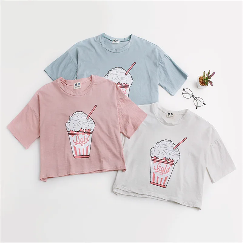 Merry Pretty 2018 summer new Harajuku women t shirt ice cream Korean style cotton loose crop tops kawaii t-shirt female tee tops Merry Pretty 2018 summer new Harajuku women t shirt ice cream Korean style cotton loose crop tops kawaii t-shirt female tee tops
