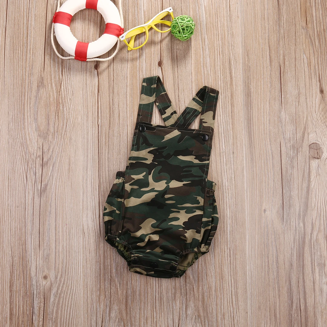 بارد التمويه رومبير 2017 الصيف أكمام الطفل الفتيان الفتيات بذلة sunsuit بارد التمويه رومبير 2017 الصيف أكمام الطفل الفتيان الفتيات بذلة sunsuit