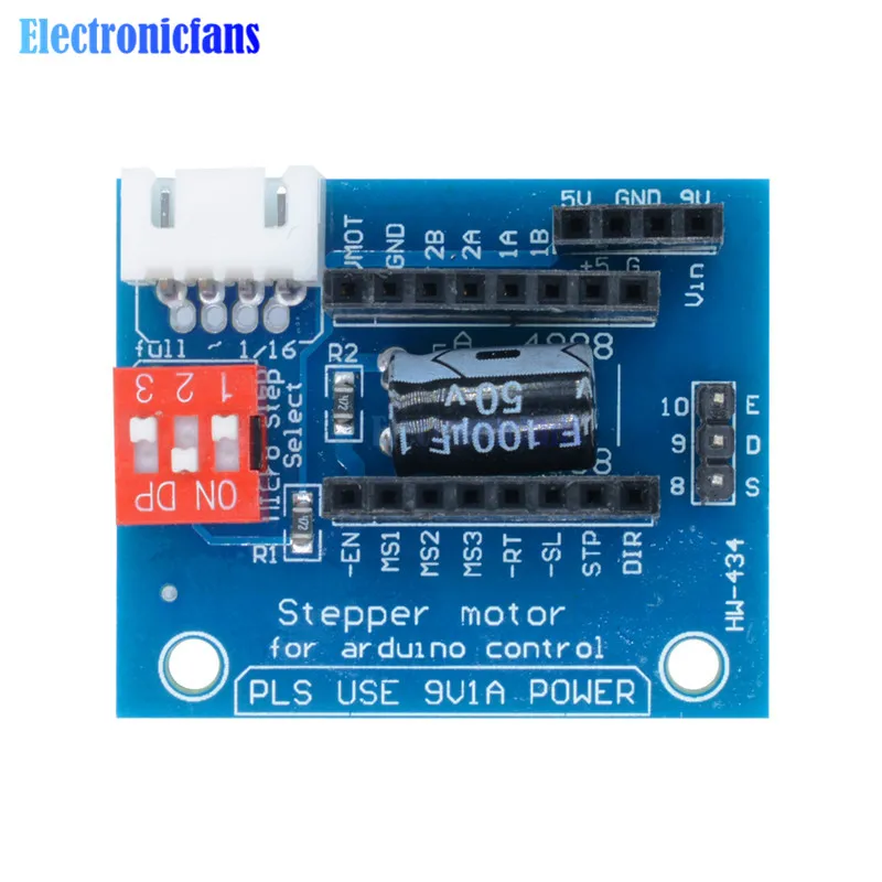 5 шт. драйвер шагового двигателя для 3D принтера A4988 DRV8825|3d printer board|3d controllerp p |