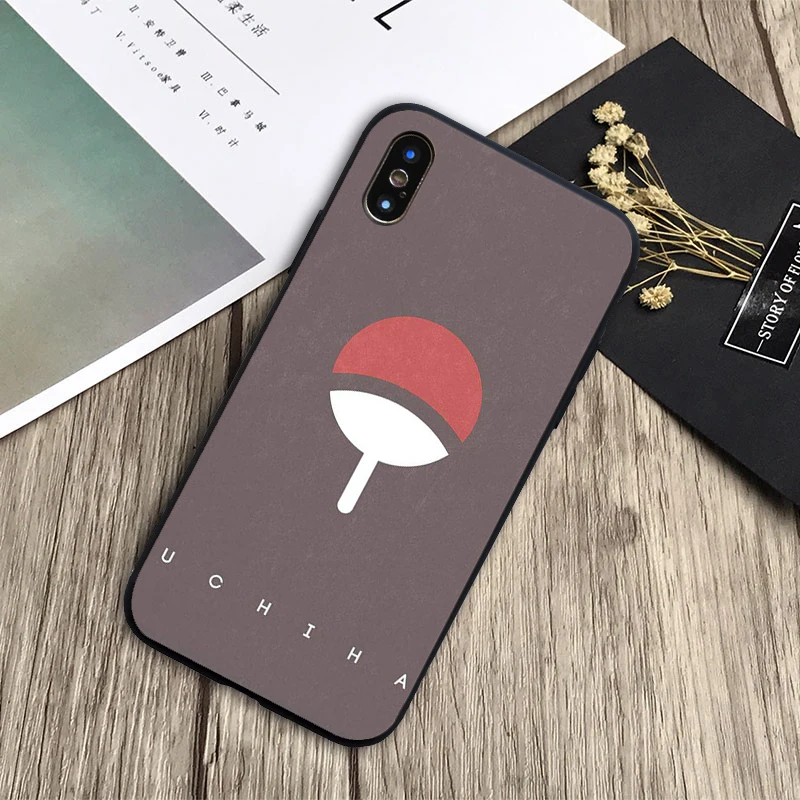 Hokage Naruto Kakashi чехол для японского аниме мягкий силиконовый черный телефона iPhone 6