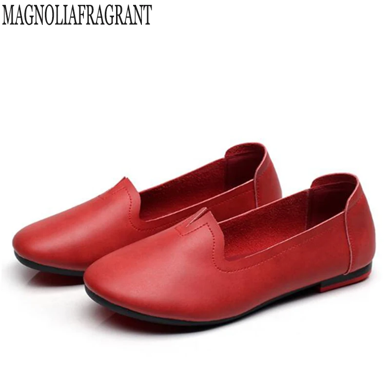 

Size 35-43 Women Handmade genuine Leather shoes women Moccasins Loafers Soft Leisure Flats Female Driving Casual Footwear k32