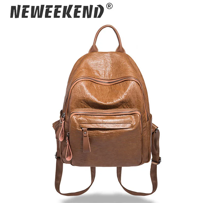 

Fashion Women Backpack High Quality Youth Leather Backpacks for Teenage Girls Female School Shoulder Bag Bagpack mochila Y7508
