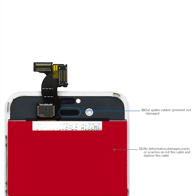 Оптовая продажа 50 шт. ЖК дисплей для iPhone 4s сенсорный экран дигитайзер в сборе