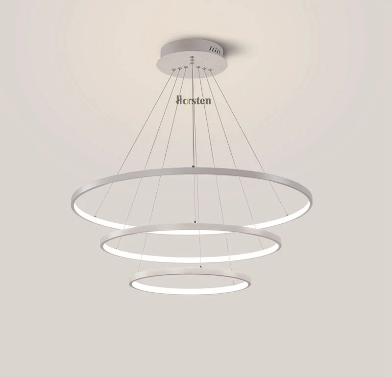 Modern LED Pendant Lights Adjustable 3 Rings Pendant Lamp For Living Room Foyer Dining Room Restaurant Bar Hanging Lighting 220V (11)