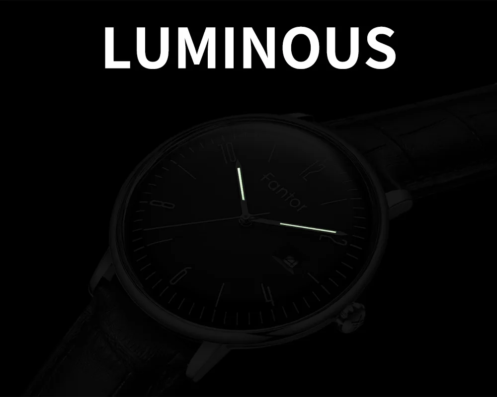 Dos Homens Pulseira de Couro Casual Relógios