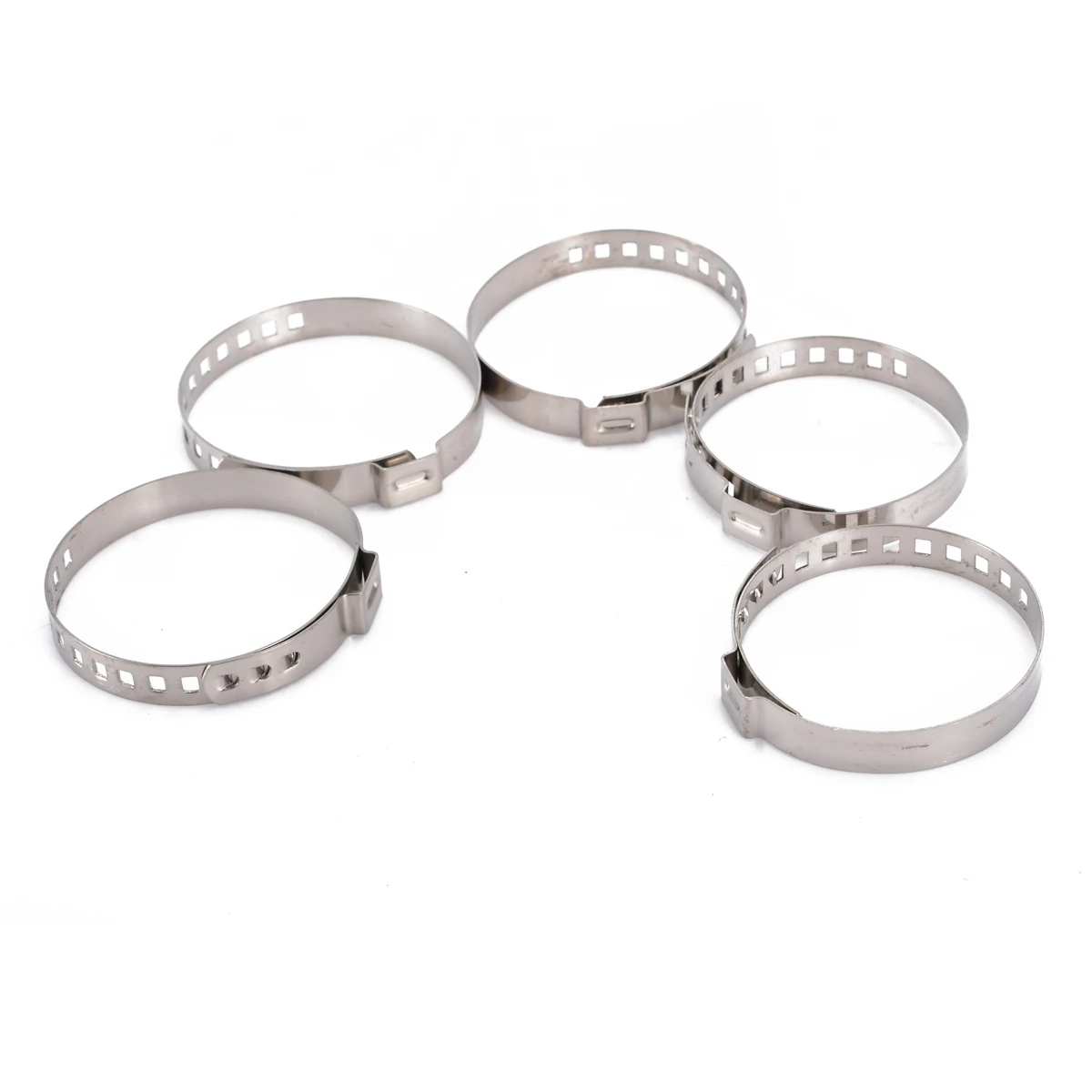 New Arrival 10pcs Large+Small Universal Auto Fastener Adjustable CV Joint Boot Crimp Clamp Kit