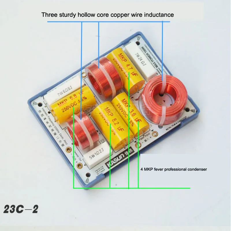 2 way subwoofer crossover divider