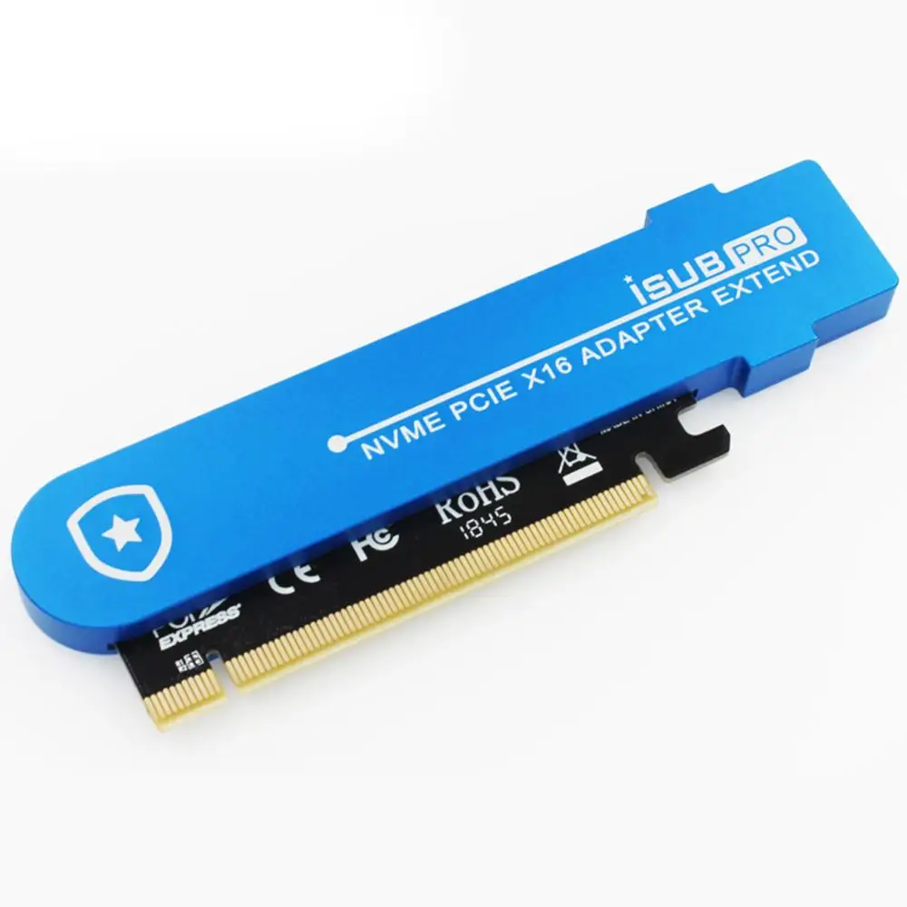 JEYI iSUB PCIE3.0 адаптер x16 PCI E полная скорость M.2 2280 алюминиевый лист теплопроводность