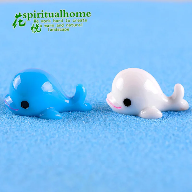 

10 Pcs Sea Landscape Large Dolphin Meat More Moss Micro Landscape Ecological Bottle DIY Accessories Miniature Figurines