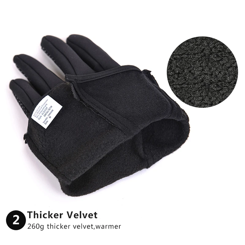 Unisex Touchscreen Winter Thermal Warm Cycling Bicycle Bike Ski Outdoor Camping Hiking Motorcycle Gloves Sports Full Finger