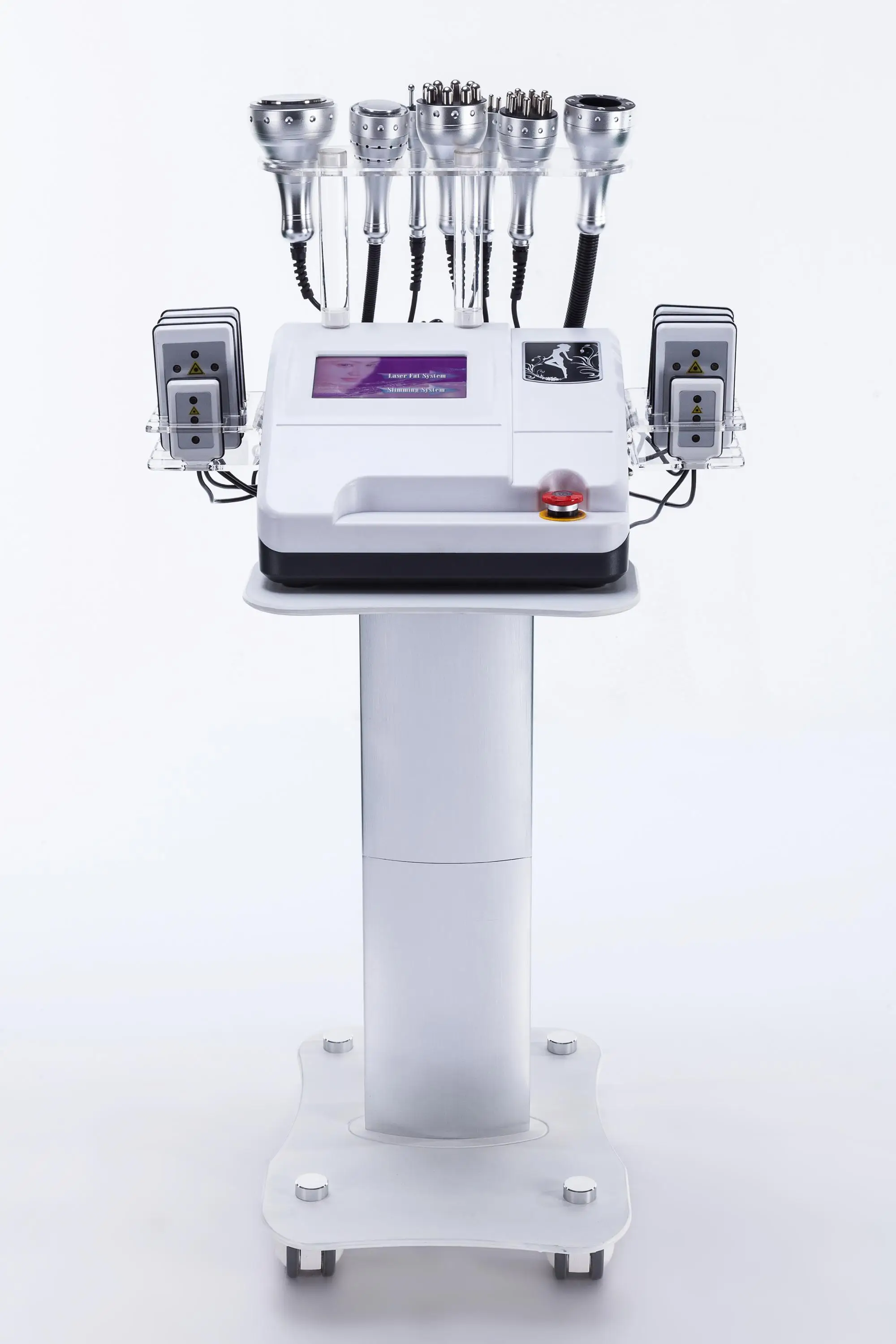 8 в 1 40K кавитационный вакуумный липоласер для потери веса тела радиочастотная машина для подтяжки лица для похудения