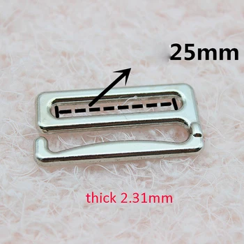 

30Pcs Inner 25mm Lingerie Accessories Alloy Material Bra Hook