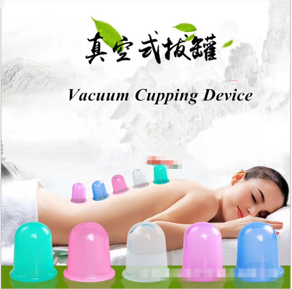 

Hot 10pcs Silicone Cupping Health Moisture Tank Vacuum Cupping Transparent Silicone Cupping Household Convenience Use