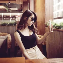 Летний Тонкий Топ с короткими рукавами для женщин без рукавов U Croptops, топы на бретелях, женские майки для бега, укороченные топы, жилет, топ-труба, Спортивная женская одежда