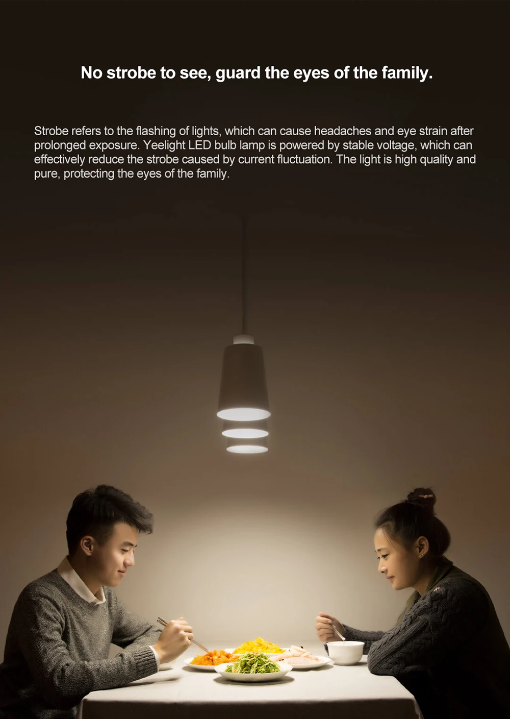 Xiaomi Mijia Йи светильник светодиодный лампы холодный белый 5 Вт/7 Вт/9 Вт светодиодные лампы 6500K E27 лампа светильник 220V для потолочный светильник/настольная лампа/Точечный светильник